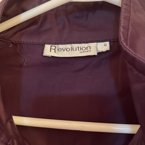 Revolution by Ricki’s lightweight slim fit purple jacket - Picture 2 of 4